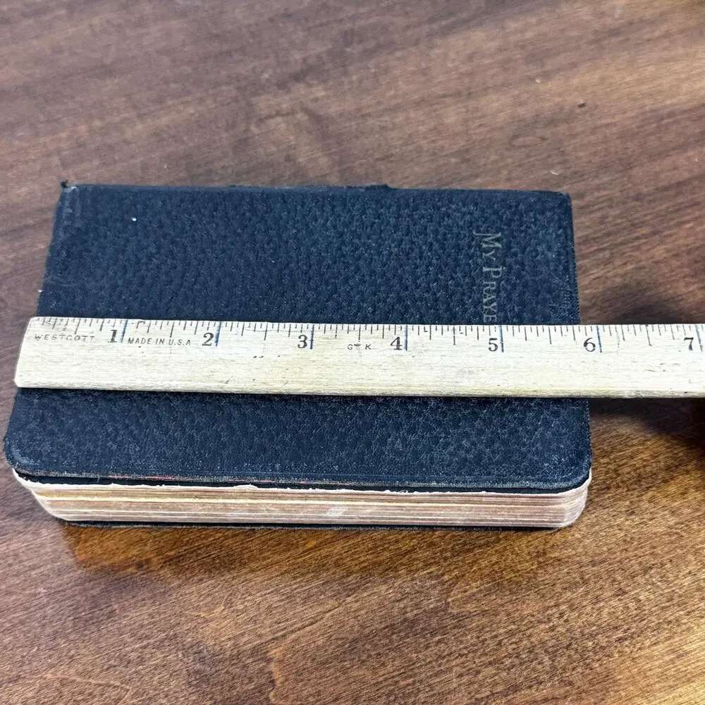 My Prayer Book Happiness in Goodness Father Lasance 1923 Leather Large Type